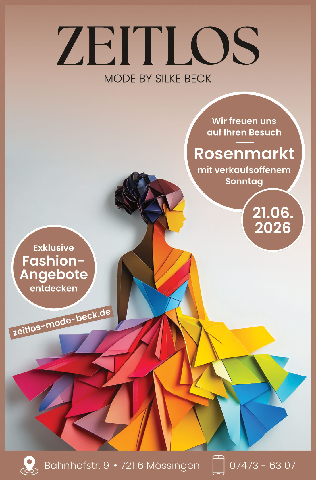 zeitlos mode beck rosenmarkt 2026 einladung